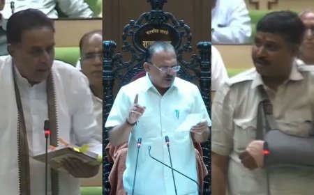 राजस्थान विधानसभा में नेता प्रतिपक्ष टीकाराम जूली ने लगाया माईक बंद करने का आरोप
