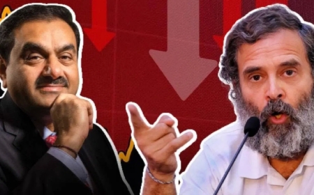 कांग्रेस नेता राहुल गांधी ने बताया की देश में क्यों नहीं हो रही अडाणी के खिलाफ कार्रवाई