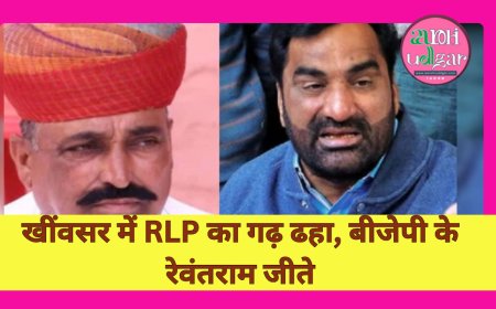 खींवसर में RLP का गढ़ ढहा, बीजेपी के रेवंतराम जीते