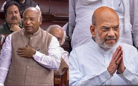 अमित शाह के बयान पर सियासत हुई तेज, कांग्रेस अध्यक्ष ने मांगा इस्तीफा