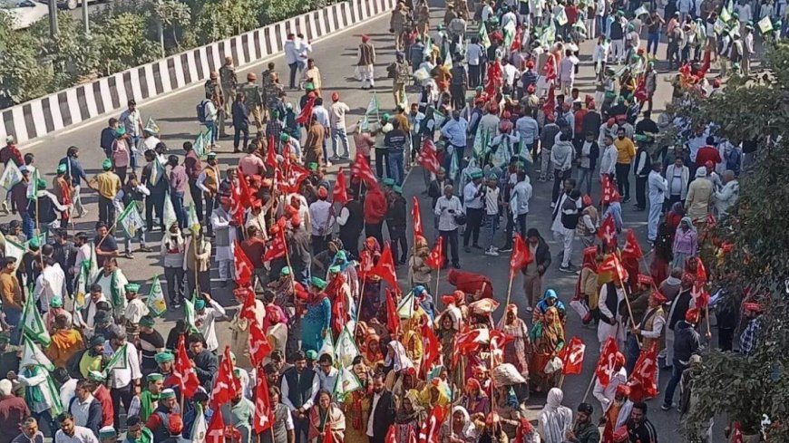 Kisan Andolan: किसानों और पुलिस के बीच हुई टकराव, रविवार को दिल्ली करेंगे कूच