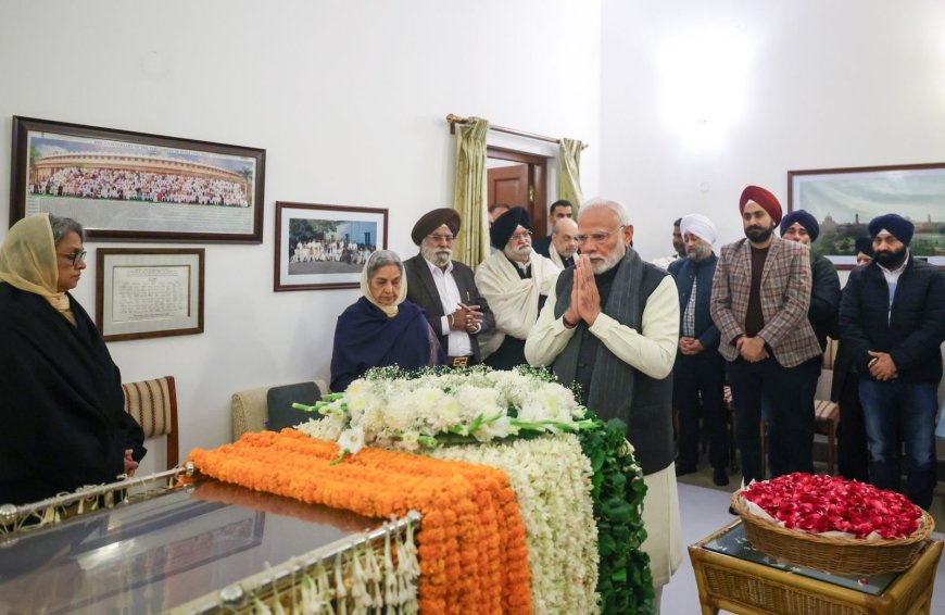 पूर्व प्रधानमंत्री मनमोहन सिंह के निधन पर सात दिन का राष्ट्रीय शोक, पीएम मोदी हुए भावुक