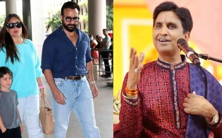 करीना-सैफ के बेटे को लेकर ये क्या कह डाला कवि कुमार विश्वास ने.....