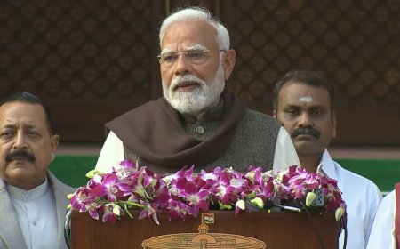 बजट सत्र से पहले बोले पीएम, 10 साल बाद पहला सत्र जिसमें नहीं भड़की कोई विदेशी चिंगारी