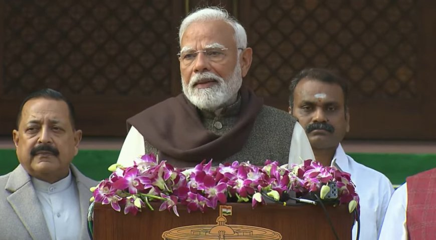 बजट सत्र से पहले बोले पीएम, 10 साल बाद पहला सत्र जिसमें नहीं भड़की कोई विदेशी चिंगारी