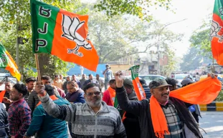 दिल्ली में 27 साल बाद खिला कमल, आप पर फिरी झाडू