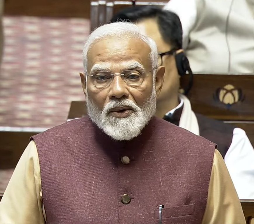 तमाशा करने वालों को क्या खबर, हमने कितने तूफानों को पार कर दीया जलाया है, पीएम मोदी ने सदन में पढ़ा शेर