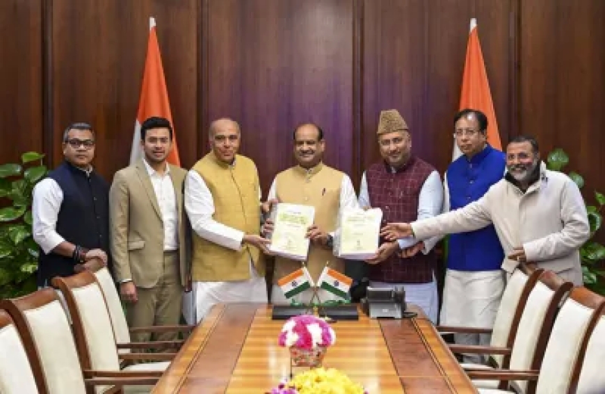 राज्यसभा में पेश हुई वक्फ पर जेपीसी रिपोर्ट, विपक्ष ने जमकर किया हंगामा