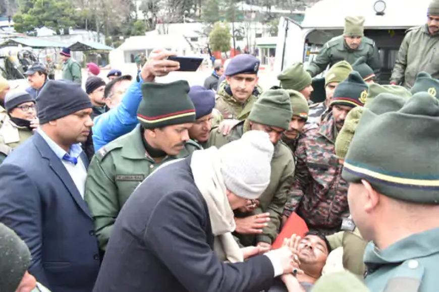 उत्तराखंड़ के चमोली में हिमस्खलन, 55 मजदूर फंसे, रेस्क्यू ऑपरेशन जारी